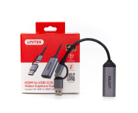 UNITEK Video Grabber USB-C/A HDMI 1.4 V1167A - 1172309 - zdjęcie 7
